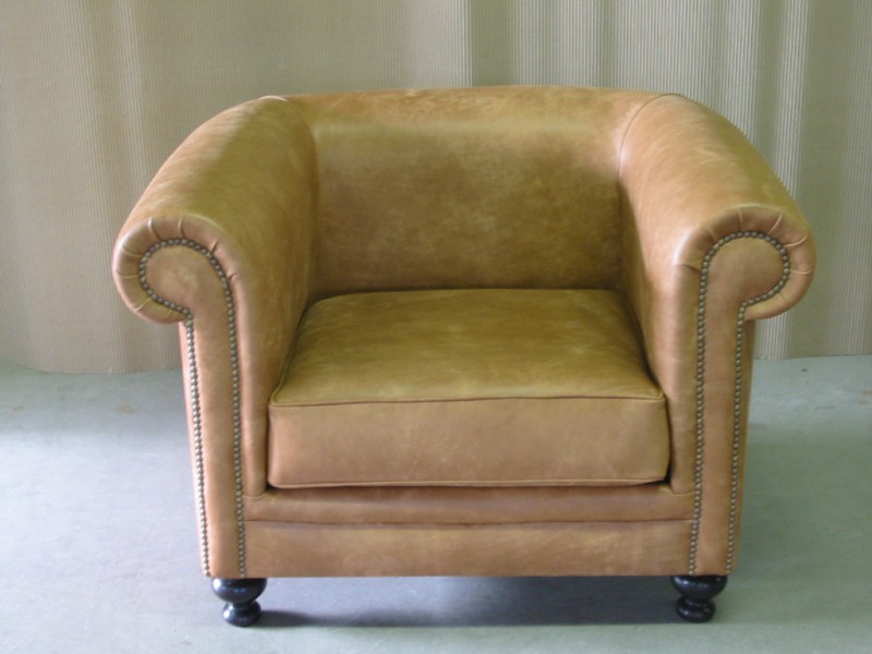 Fauteuil cuir Chester